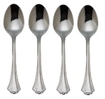 Reed & Barton Country French 18/10 Stainless Steel Teaspoon (set Of Four). Fixed Price $54.99.