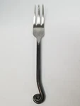 Gourmet Settings Treble Clef Stainless Flatware Dinner Fork 8-1/4". Fixed Price $11.25.