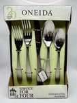 New Box Retired Oneida Tranquility Stainless Steel 20 Piece Flatware Set. Fixed Price $74.95.