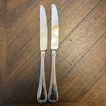 Set Of 2 Oneida Stainless Flatware Dinner Knife Usa. Fixed Price $15.99.