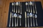 Mikasa Sweet Pea Gerald Patrick 18/8 Stainless Steel 20PC Flatware Service For 4. Fixed Price $199.99.