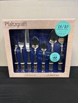 Pfaltzgraff Dunham Stainless Flatware 45 Piece 8 Place Setting & Serving. Fixed Price $206.97.
