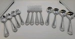 Lot Of 12 Walco WC05 Stainless Shell Flatware Mixed Spoon Fork Soup. Fixed Price $19.99.