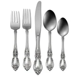 Oneida Louisiana 18/8 Stainless Steel 5PC. Place Setting (service For One). Fixed Price $41.94.