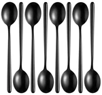 Ouliget Steel Black Soup Spoon, Long Handled Great Circle Spoons,korean .... Fixed Price $37.14.
