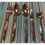 Dansk International DAS50 Hostess Set Piece Stainless Steel Knife Fork Spoon. Fixed Price $39.99.