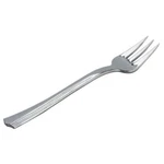 50 Count Reflections Appetizer Forks 4.2" Petite Mini Plastic Sampling Silver. Fixed Price $6.99.