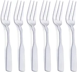 3-TINE Fork, Stainless Steel 7.6 Dinner Silverware Metal Cocktail Dessert. Fixed Price $12.46.