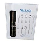New Box 12 Piece Vintage Hostess Set Wallace Glossy 18/10 Stainless Indonesia. Fixed Price $67.99.