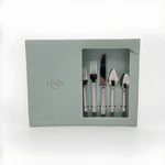 Lenox Bratton 65-PIECE Flatware Set New Original Box. Fixed Price $115.57.