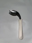 Sammons Adaptive Easy-hold Right Hand Spork Stainless Steel Made Usa. Fixed Price $16.00.