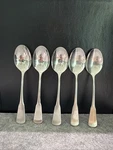 5 Oneida Sss Colonial Boston Stainless Dinner Spoons Minuteman. Fixed Price $36.29.