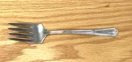 International Bouquet Vendome Cold Meat Serving Fork 1924 Silverplate. Fixed Price $7.55.