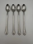 Mikasa Regent Bead 18/10 Stainless Steel Iced Beverage Spoon (set Of Four). Fixed Price $25.00.