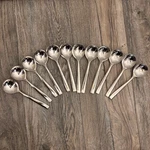 Bon Chef S3001 Manhattan 18/10 Stainless Steel Extra Heavy Bouillon Spoon Lot 12. Fixed Price $38.25.
