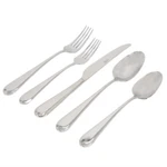 Gibson Elite Claudine 20 Piece Stainless Steel Flatware Set Silver. Fixed Price $38.31.