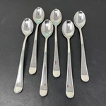 Gourmet Settings Windermere Iced Tea Spoons Lot Of 6 Glossy 8.5 Inch Stainless. Fixed Price $62.35.