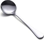 Soup Spoons 8-PIECE Premium Stainless Steel Round Pcs, Silver. Fixed Price $15.94.