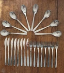 Ikea Dragon 22185 Stainless Flatware (set Of 24). Fixed Price $23.00.