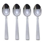 Reed & Barton 18/0 Stainless Crescendo Ii - 6 3/8" Teaspoon (set Of Four). Fixed Price $24.97.