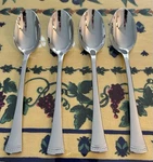 Lenox 18/10 Stainless Flatware Portola Set Of 4 Teaspoons 6.5". Fixed Price $19.99.