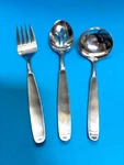 The Cellar CLF43 Spoon Fork Ladle Stainless Serving Set Flatware Japan. Fixed Price $29.99.