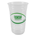 Eco-products? Greenstripe Renewable & Compostable Cold Cups 20OZ., 50/PK,. Fixed Price $352.82.