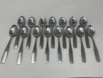 Cambridge Stainless Steel CBS186 15 Oval Soup Spoons. Fixed Price $63.95.