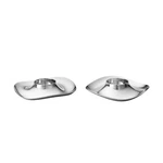 Cobra By Georg Jensen Stainless Steel Egg Cup Set 2PC Modern - Vtg Nos. Fixed Price $69.00.