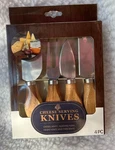 New! Evriholder 4 Piece Cheese Serving Knives Set Buy Or All 1+ Ship. Fixed Price $13.51.