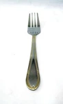 Unknown Gold Accent Bestecke Solingen Germany Stainless Steel Dinner Fork(s). Fixed Price $9.50.