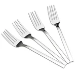 Fiazony 12-PIECE Stainless Steel Dessert Forks, Small Fork, Silver. Fixed Price $26.99.