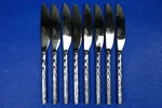 X Pier PII16 Hammered Handle Stainless Knives 7/8. Fixed Price $35.99.