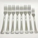 Lot Of Forks (7 Dinner, Salad) Oneida Dorchester Stainless Steel 18/10. Fixed Price $39.99.