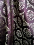 Nadia Brown Floral Brocade Chinese Satin Fabric By The Yard - 10094. Fixed Price $19.99.
