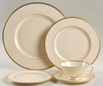 Lenox Fine China 5PC Place Setting Mansfield Pattern. Fixed Price $65.00.