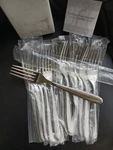 New Fortessa Grand City 18/10 Stainless Steel Flatware, Salad/dessert Fork. Fixed Price $30.00.