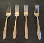Oneida Stainless Flatware Mooncrest - Dinner Forks Set Of Four / New Other. Fixed Price $10.79.