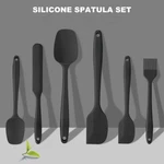 Kitchen Spatula Silicone Utensils Set Of 6 Heat Resistant Rubber For Baking Cook. Fixed Price $9.69.