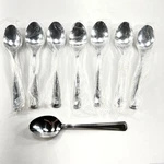 Hampton Silversmiths Soup Spoons Stainless Flatware Extras Replacement HSV188. Fixed Price $19.99.