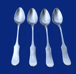 Oxford Hall OXH59 Stainless Flatware -- Set Of Oval Soup Spoons 7 1/4". Fixed Price $10.99.
