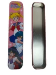 Vintage 1992 Sailor Moon Metal Pencil Case Naoko Takeuchi Toei Animation W/ Flaw. Fixed Price $38.90.