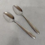 Capri CAP1 Swirl Teaspoons 2 Stainless Steel. Fixed Price $8.89.