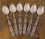 Oneida Coronation Set Of 6 Teaspoons Community Stainless Flatware Lot. Fixed Price $27.99.