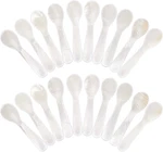 Patelai 20 Pieces Set Of Caviar Spoons Mother Pearl With Handcraft Rou. Fixed Price $23.32.
