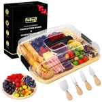 Fubegi Premium Bamboo Charcuterie Board & Cheese Set. Fixed Price $11.31.