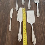 Wallace American Tradition Glossy Stainless Flatware; 8 Pc Hostess Service Set. Fixed Price $50.00.