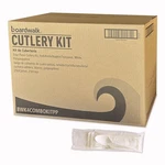 Boardwalk 4COMBOKITPP 4-PIECE Fork/knife/napkin/spoon Cutlery Kt Wt (250/CT) New. Fixed Price $29.99.