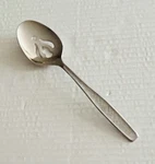 International Silver Stainless INS185 Pierced Serving Spoon Rogers Cutlery. Fixed Price $8.05.