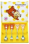 Rilakkuma Spoon & Fork 4PC RK-28 From Japan. Fixed Price $17.45.